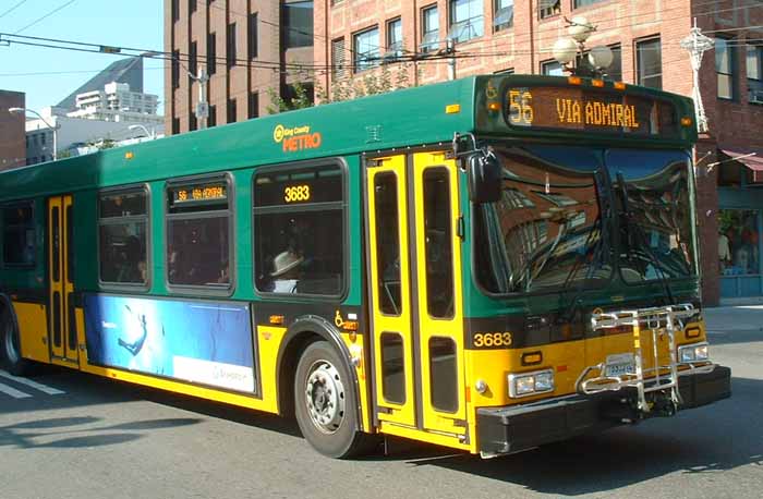 King County Metro New Flyer D40LF 3683